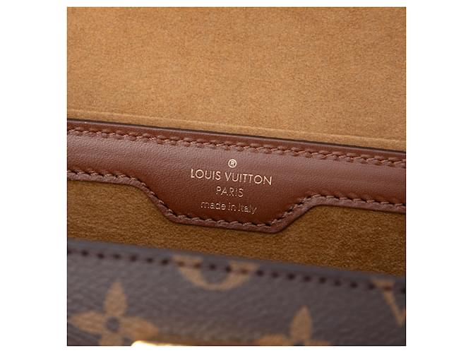 Louis Vuitton Brown Monogram Papillon Trunk Marrone - vista 5