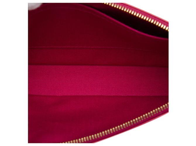 Louis Vuitton Pink Monogram Vernis Pochette Accessoires Rosa - vista 4