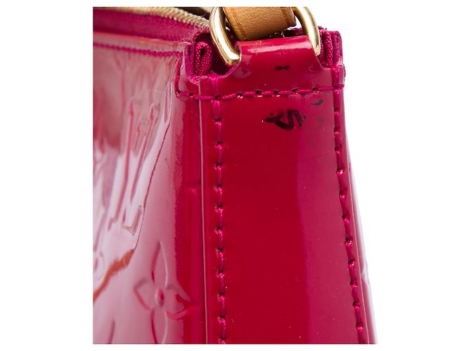 Louis Vuitton Pink Monogram Vernis Pochette Accessoires Rosa - vista 5