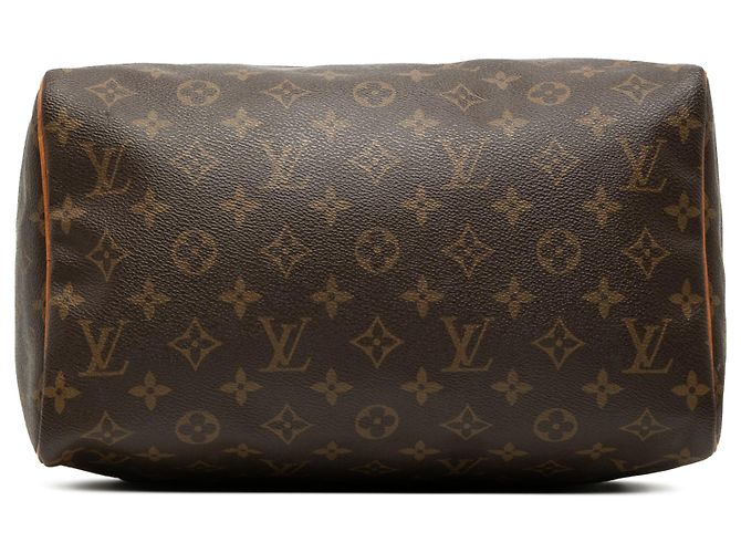 Louis Vuitton Brown Monogram Speedy 30 Marrone - vista 3