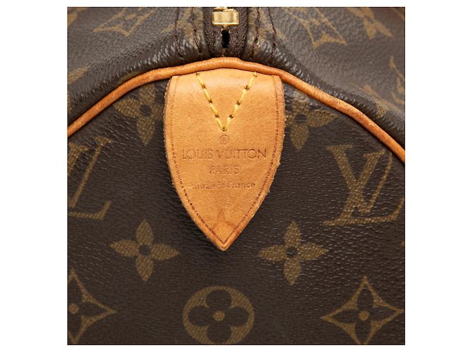 Louis Vuitton Brown Monogram Speedy 30 Marrone - vista 5