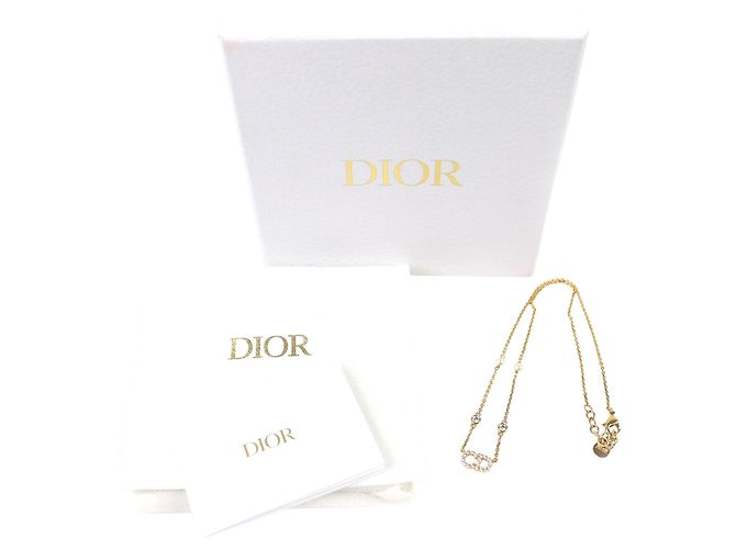 Collana Dior Gold Plated Clair D Lune D'oro - vista 7