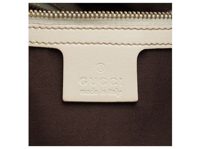 Bolso Tote Gucci Positano Large de lona GG beige - vista 5