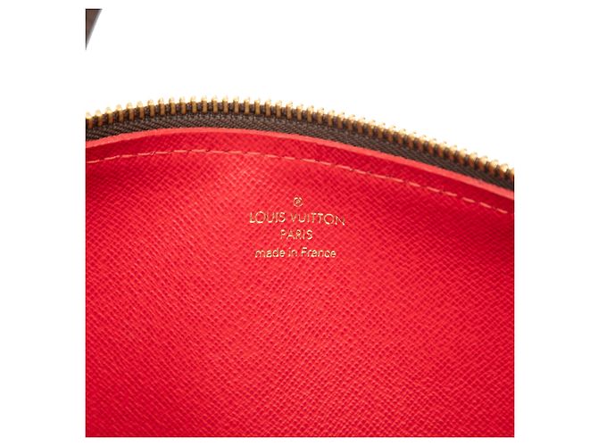 Louis Vuitton Brown Damier Ebene Papillon 30 Marrone - vista 5