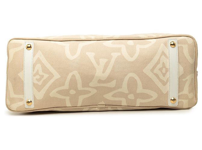 Louis Vuitton Beige Monogram Tahitienne Cabas GM - vista 3