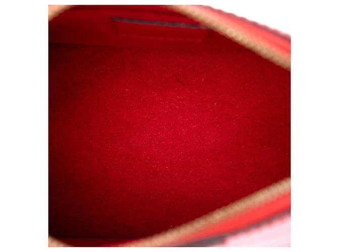 Louis Vuitton Red Epi Mini Alma Rosso - vista 4