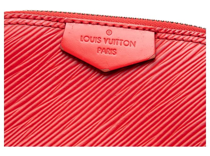 Louis Vuitton Red Epi Mini Alma Rosso - vista 5
