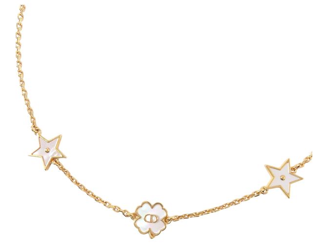 Collana Destiny Dior Gold Plated CD Madreperla D'oro - vista 3