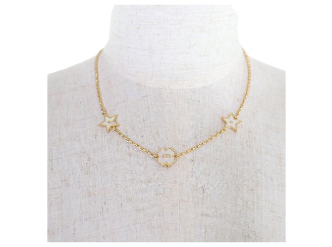 Collana Destiny Dior Gold Plated CD Madreperla D'oro - vista 8