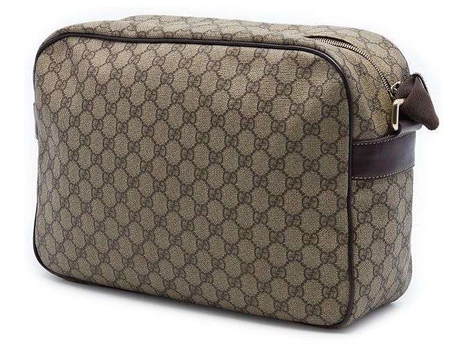 Borsa a tracolla Gucci Beige GG Supreme - vista 2