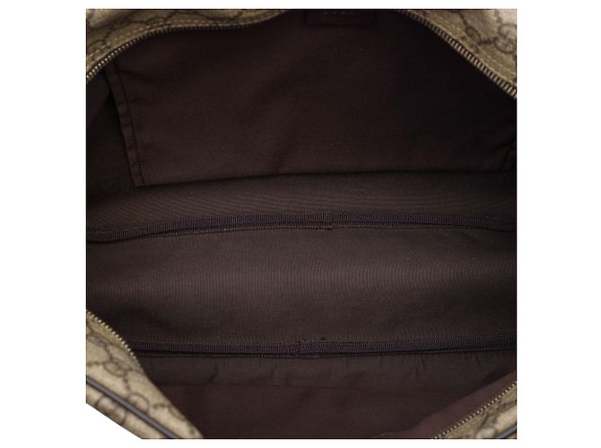 Borsa a tracolla Gucci Beige GG Supreme - vista 4