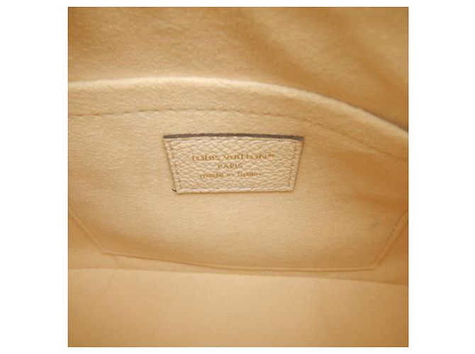 Louis Vuitton White Monogram Empreinte Speedy Bandouliere 20 Bianco Crudo - vista 5