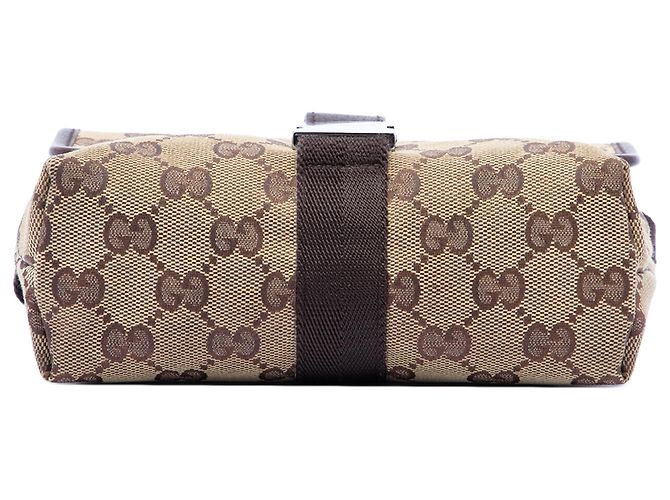 Gucci Gürteltasche aus beigem GG Canvas - Ansicht 2