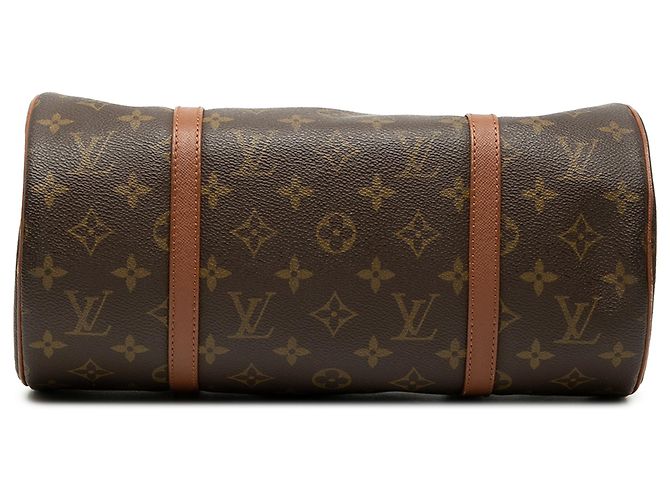 Louis Vuitton Brown Monogram Papillon 30 Marrone - vista 3