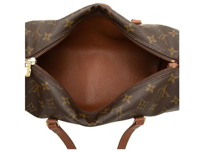 Louis Vuitton Brown Monogram Papillon 30 Marrone - vista 4
