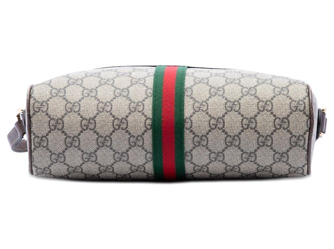 Gucci Beige GG Supreme Ophidia Crossbody Bege - vista 3