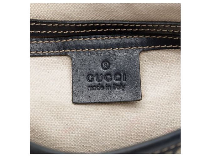 Gucci Beige GG Supreme Crossbody-Tasche - Ansicht 5