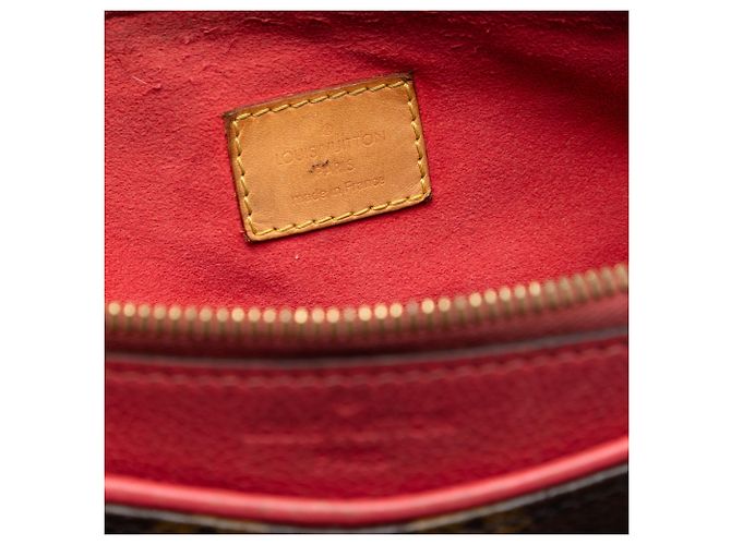 Louis Vuitton Brown Monogram Pallas MM Marrone - vista 5