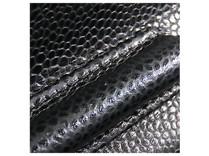 Chanel Black CC Quilted Caviar Wallet on Chain Nero - vista 11