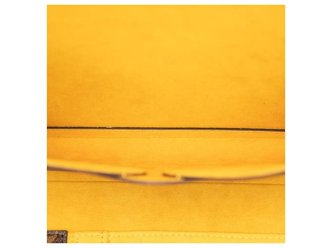Louis Vuitton Brown Monogram Mark Folder Marrone - vista 4