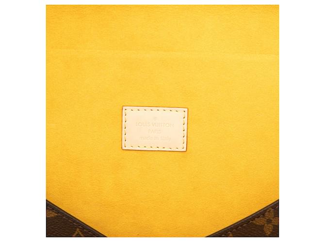 Louis Vuitton Brown Monogram Mark Folder Marrone - vista 5