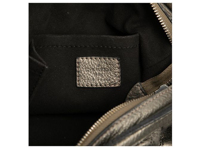 Louis Vuitton Brown Monogram Mahina XS Marrone Bronzo - vista 5
