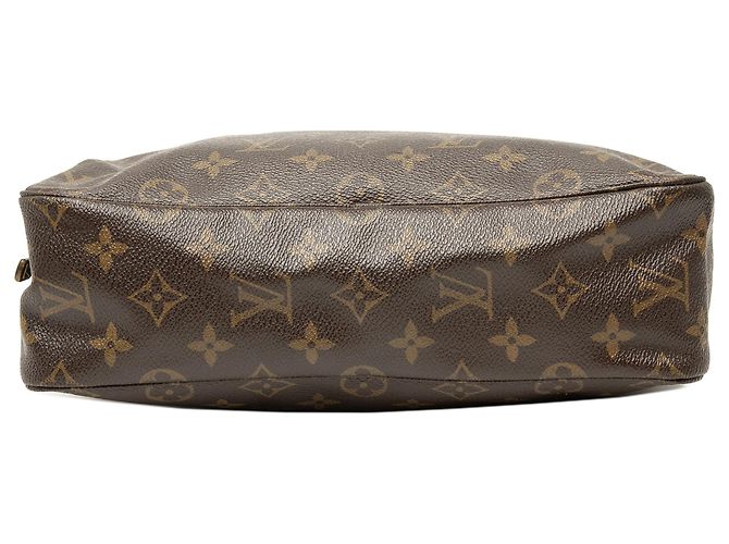 Louis Vuitton Brown Monogram Trousse Toilette 28 Marrone - vista 3