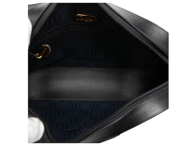 Borsa a tracolla Cartier Sapphire in pelle nera Nero - vista 4
