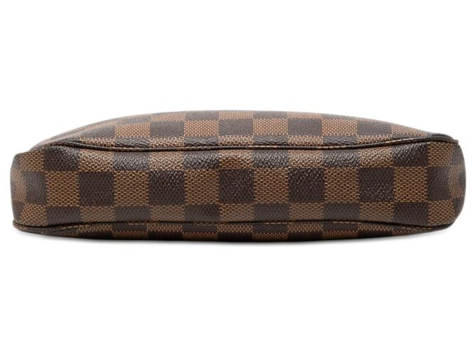 Louis Vuitton Brown Damier Ebene Pochette Accessoires Marrone - vista 3