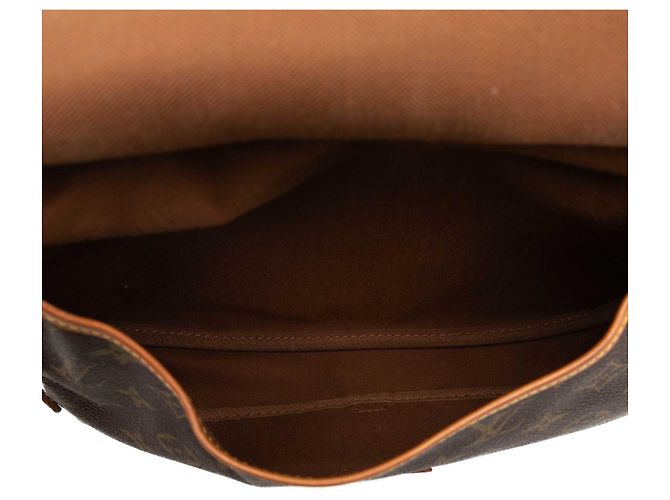 Louis Vuitton Brown Monogram Saumur 30 Marrone - vista 5