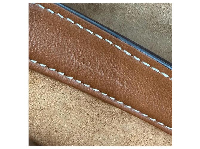 Céline Celine Brown Teen Smooth Calfskin Soft 16 Crossbody Marrone - vista 5
