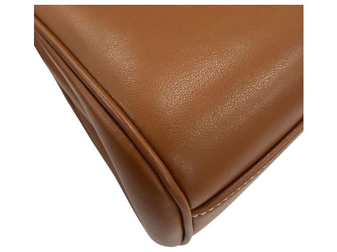 Céline Celine Brown Teen Smooth Calfskin Soft 16 Crossbody Marrone - vista 9