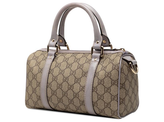 Borsa Boston Gucci Beige Small GG Supreme Joy - vista 2
