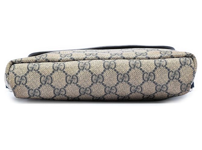 Borsa a tracolla Gucci Beige GG Supreme - vista 3