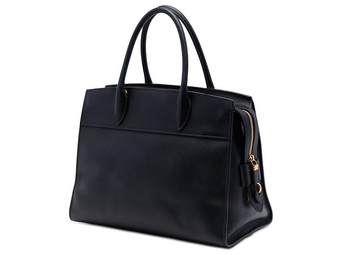 Borsa Esplanade Prada in pelle Saffiano e City Calf nera Nero - vista 2