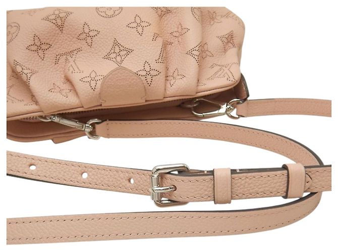 Louis Vuitton Pink Monogram Mahina Scala Mini Pouch Rosa - vista 11