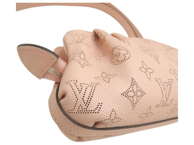 Louis Vuitton Pink Monogram Mahina Scala Mini Pouch Rosa - vista 7