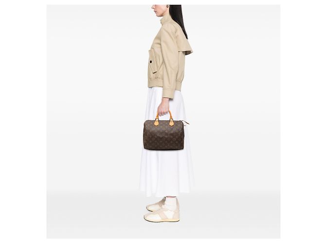 Louis Vuitton Brown Monogram Speedy 30 Marrone - vista 6