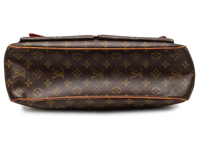 Louis Vuitton Brown Monogram Multipli Cite Marrone - vista 3