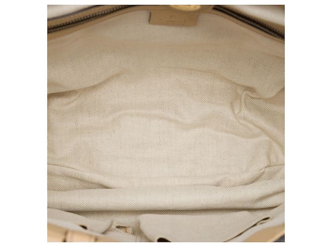 Sacola Gucci Beige Guccissima Scarlett Bege - vista 4