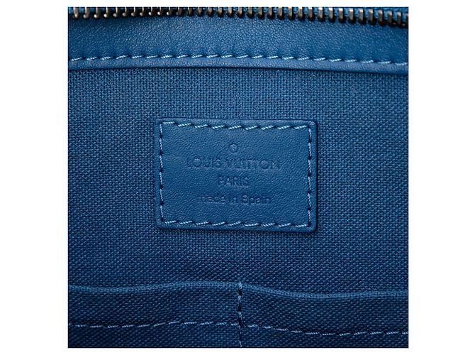 Louis Vuitton Blue Damier Infini Tadao PM - vista 5