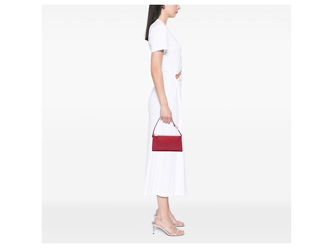 Louis Vuitton Red Epi Pochette Accessoires Rosso - vista 6