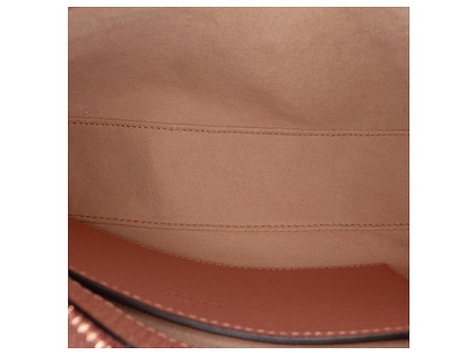 Borsa a tracolla Gucci Ophidia piccola in tela GG rosa - vista 4