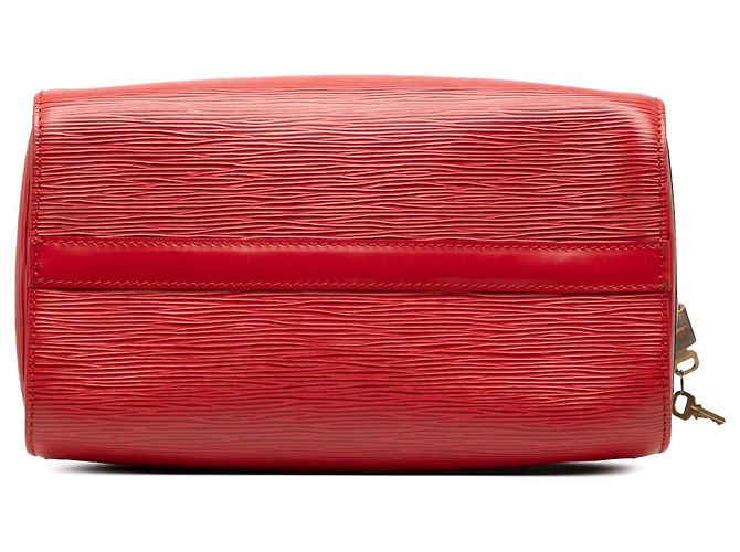 Louis Vuitton Red Epi Speedy 25 Rosso - vista 3