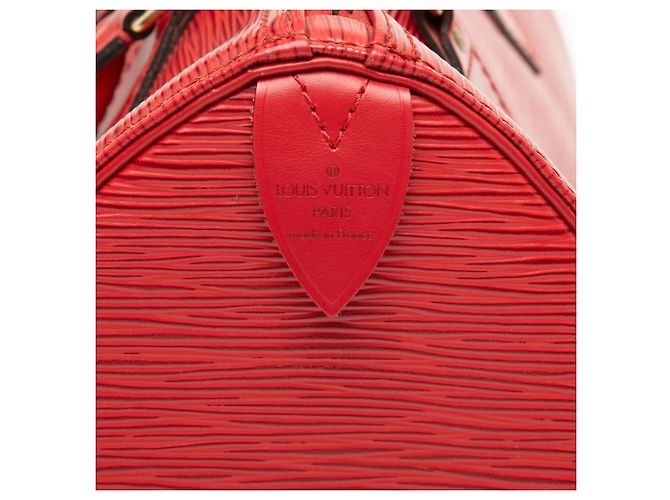 Louis Vuitton Red Epi Speedy 25 Rosso - vista 5