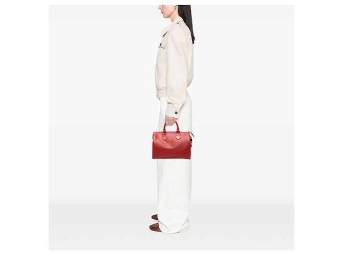 Louis Vuitton Red Epi Speedy 25 Rosso - vista 6