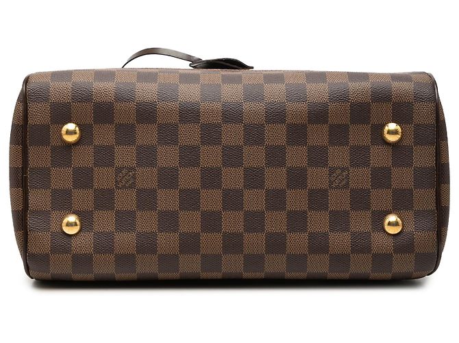 Louis Vuitton Brown Damier Ebene Duomo Marrone - vista 3
