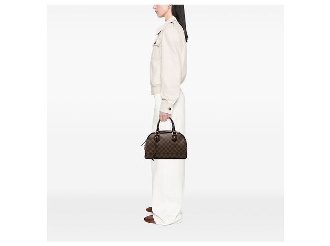 Louis Vuitton Brown Damier Ebene Duomo Marrone - vista 6