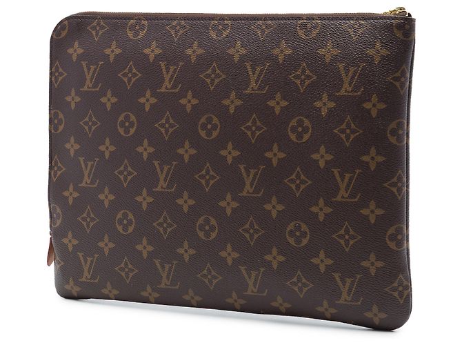 Louis Vuitton Brown Monogram Etui Voyage MM Marrone - vista 2