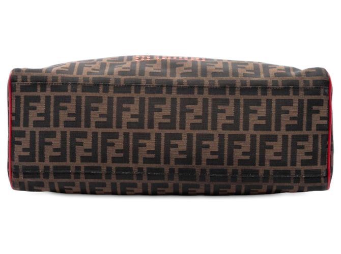Fendi Brown Zucca Canvas Etniko Du Jour Handtasche - Ansicht 3